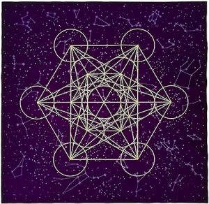Nappe de Tarot en Velours Violet